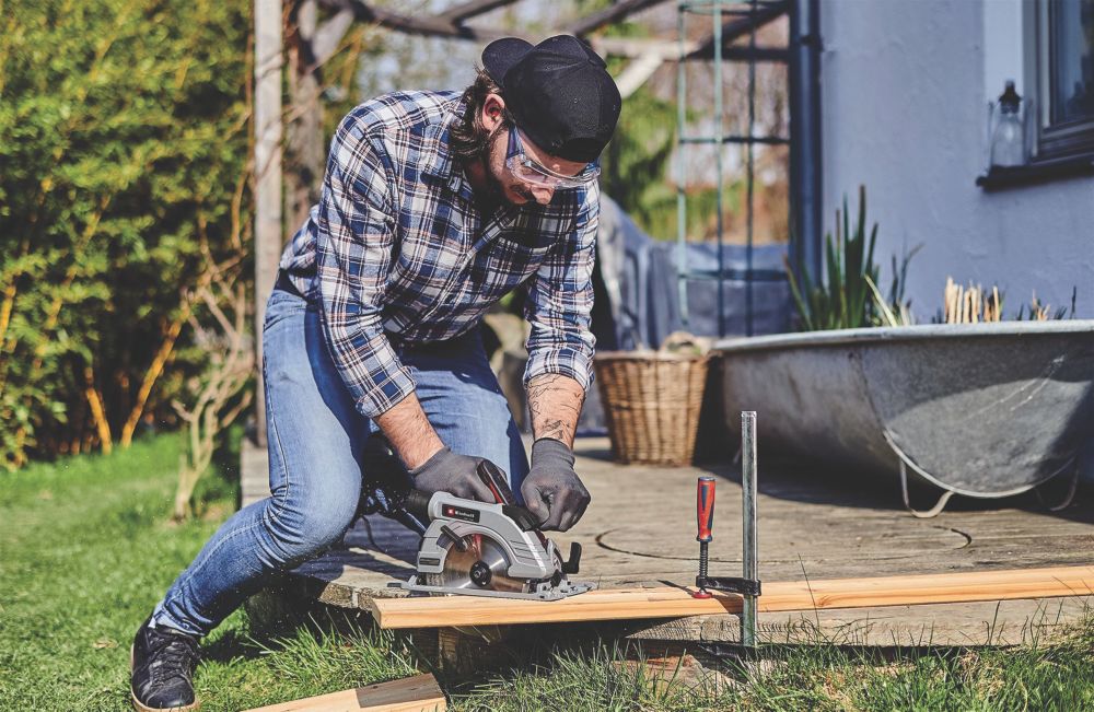 Einhell TP-CS 18/190 Li BL-Solo 190mm 18V Li-Ion Power X-Change Brushless Cordless Circular Saw - Bare