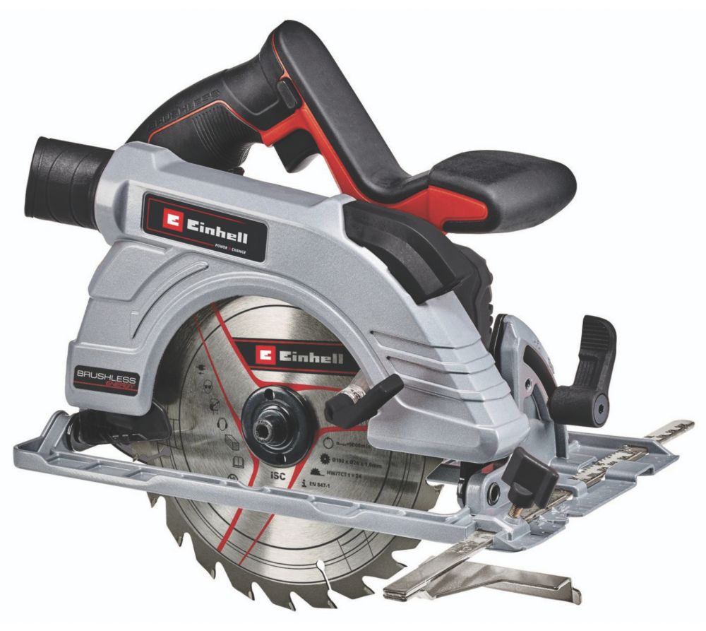 Einhell TP-CS 18/190 Li BL-Solo 190mm 18V Li-Ion Power X-Change Brushless Cordless Circular Saw - Bare
