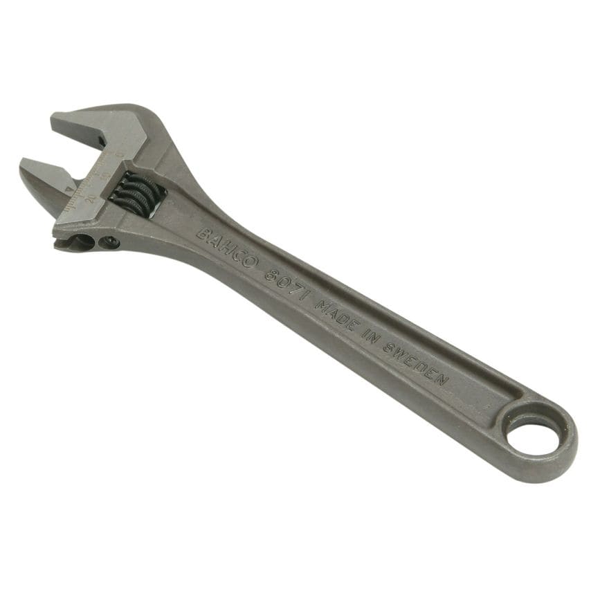 8070 Black Adjustable Wrench 150mm (6in) BAH8070