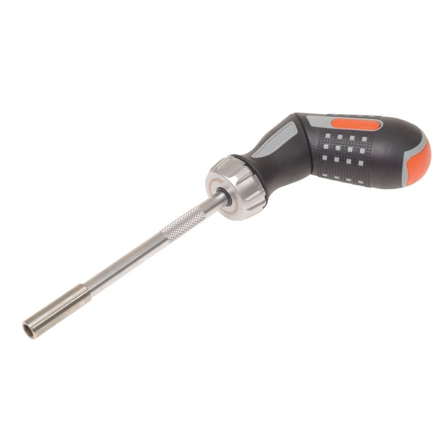 808050P Pistol Ratchet Screwdriver 6 Bits