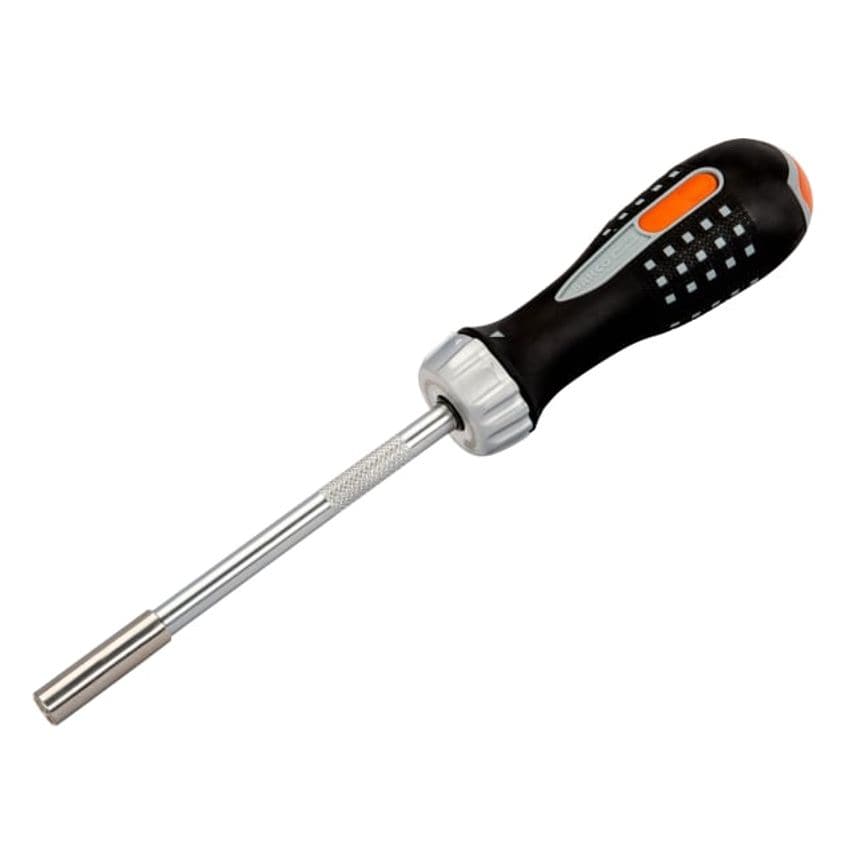 808050 Ratchet Screwdriver & 6 Bits