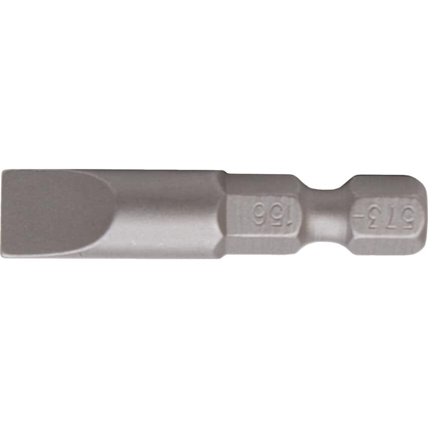 8.0mm X 70mm Flat Power Bit 1/4" Hex