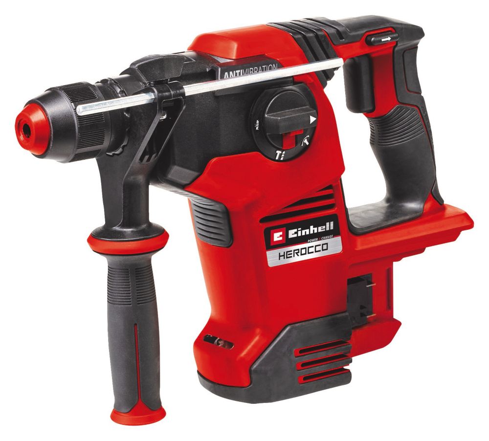 Einhell Herocco 36/28 3.37kg 36V Li-Ion Power X-Change Brushless Cordless Rotary Hammer - Bare