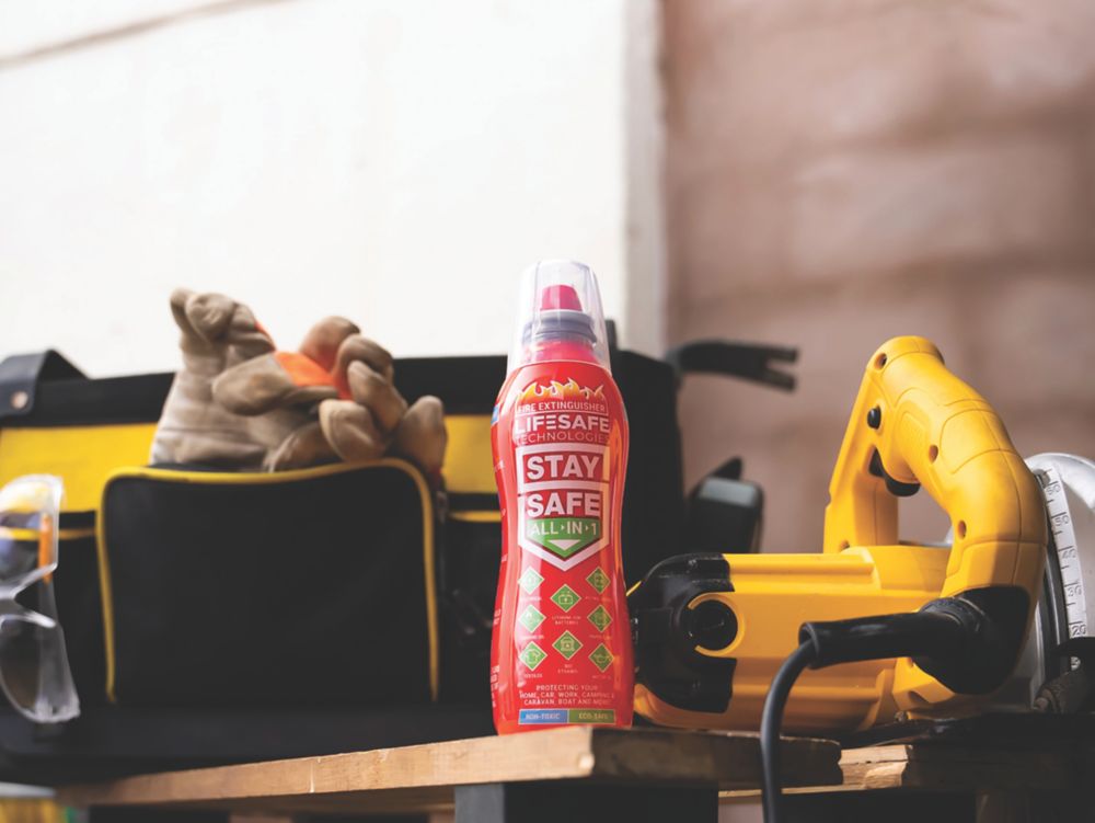 LifeSafe Technologies StaySafe All-In-1 All Fires Spray Bottle Fire Extinguisher 200ml