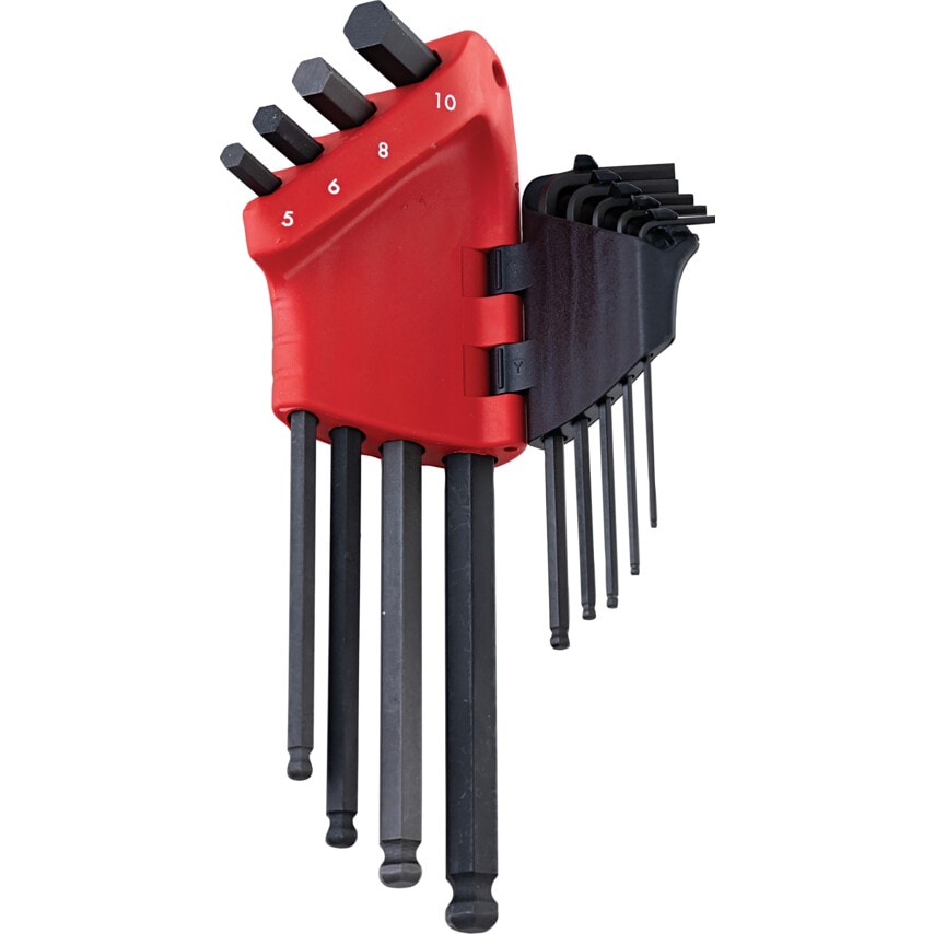 83SH.JP9A L-Shape Hex Ball Key Set, 9 Pieces