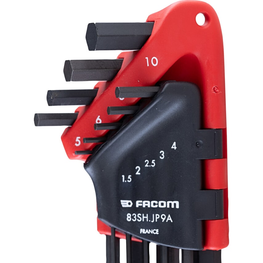 83SH.JP9A L-Shape Hex Ball Key Set, 9 Pieces