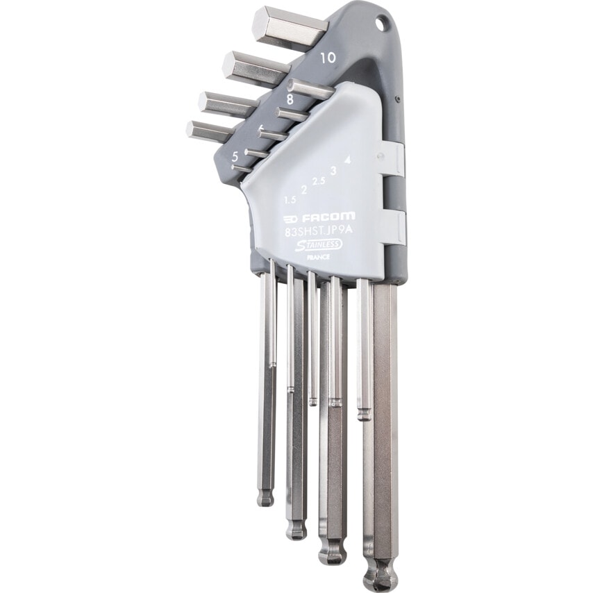 83SHST.JP9A 9 Piece Hexagon Key Set