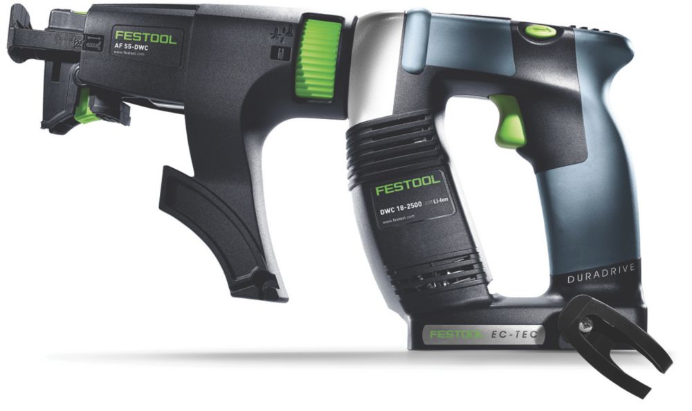 Festool DWC 18-2500-Basic 18V Li-Ion Airstream Brushless Cordless Drywall Screwdriver - Bare