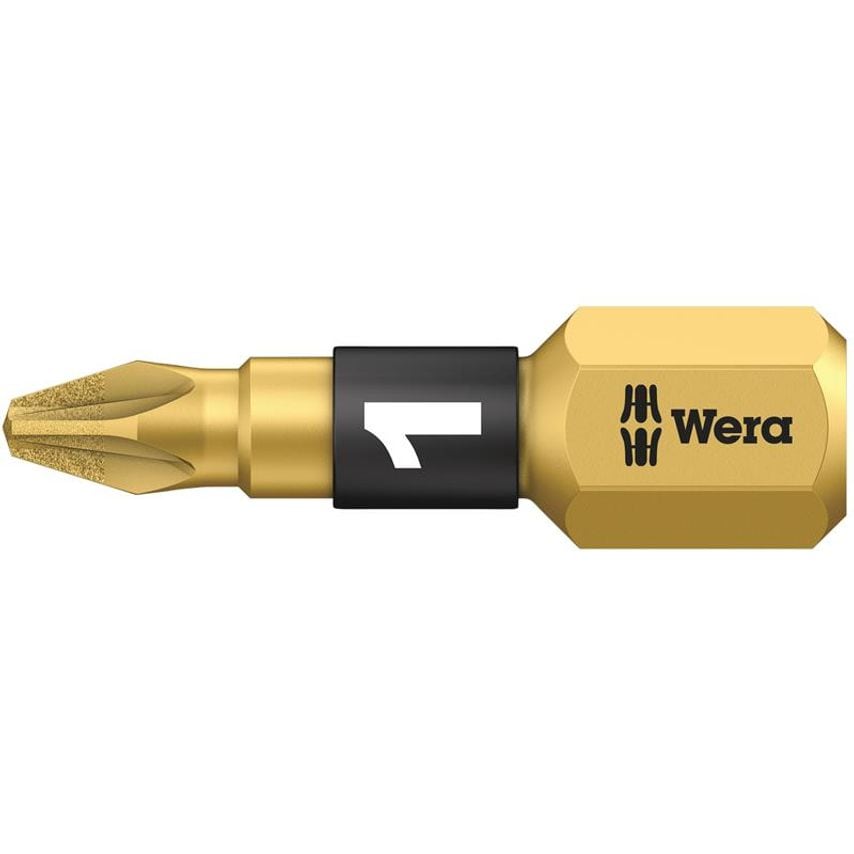 855/1 BDC BiTorsion Pozidriv Bit Diamond Coated PZ1 x 25mm (Card 1) WER073336
