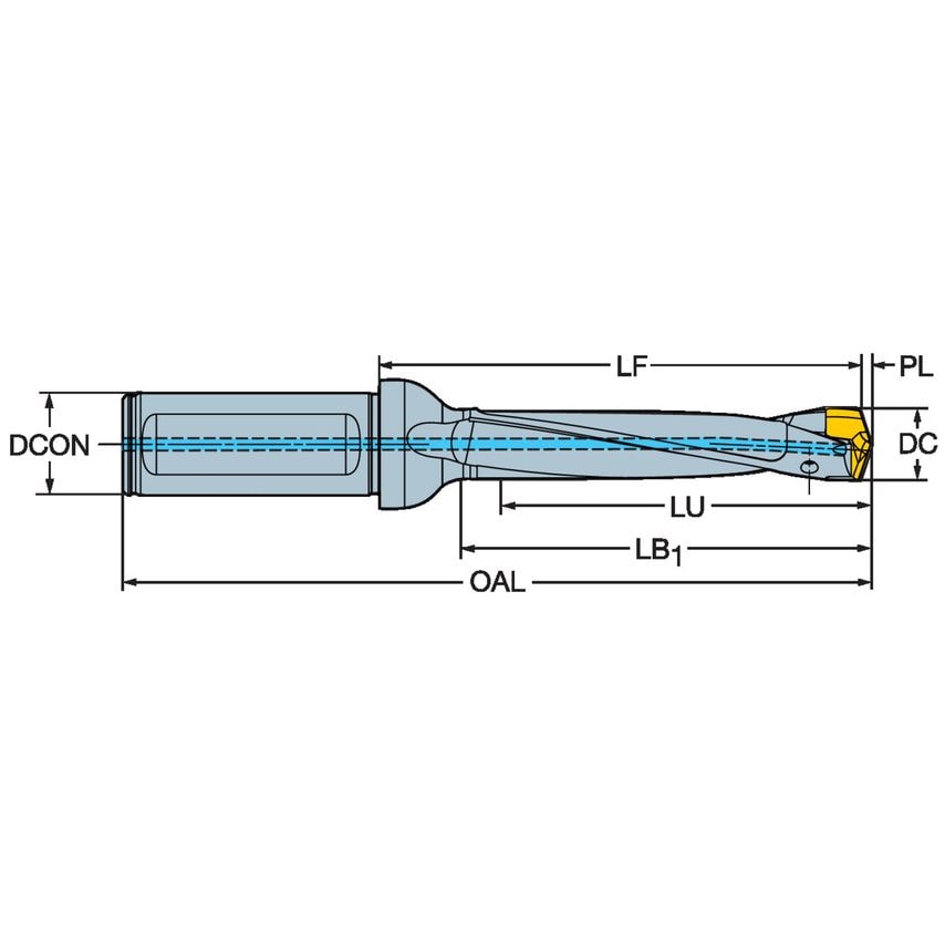 870-2000-20L25-5 20.00MM CoroDrill