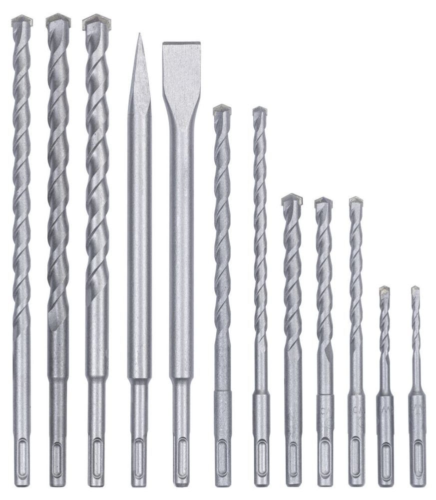 Einhell  Masonry Drill & Chisel Set 12 Pieces