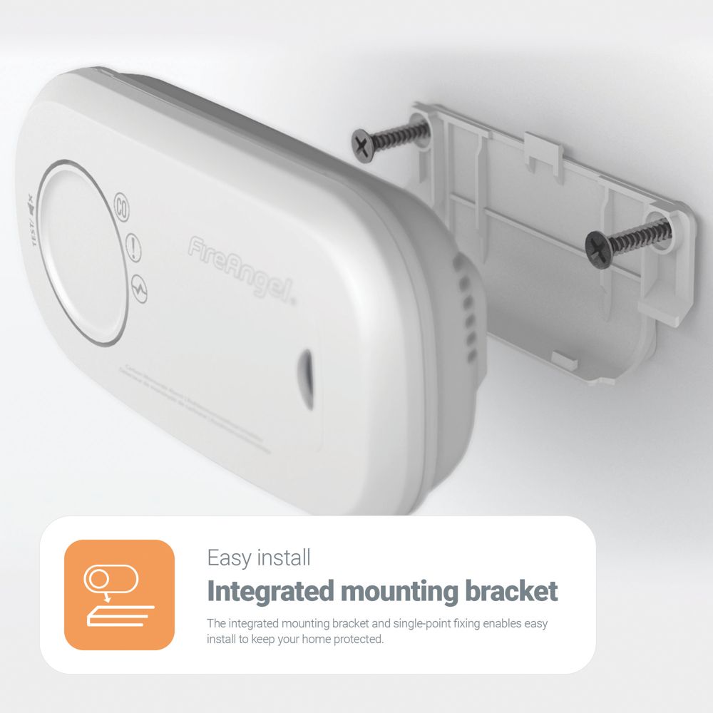 FireAngel  FA3313 Battery Standalone Carbon Monoxide Alarm