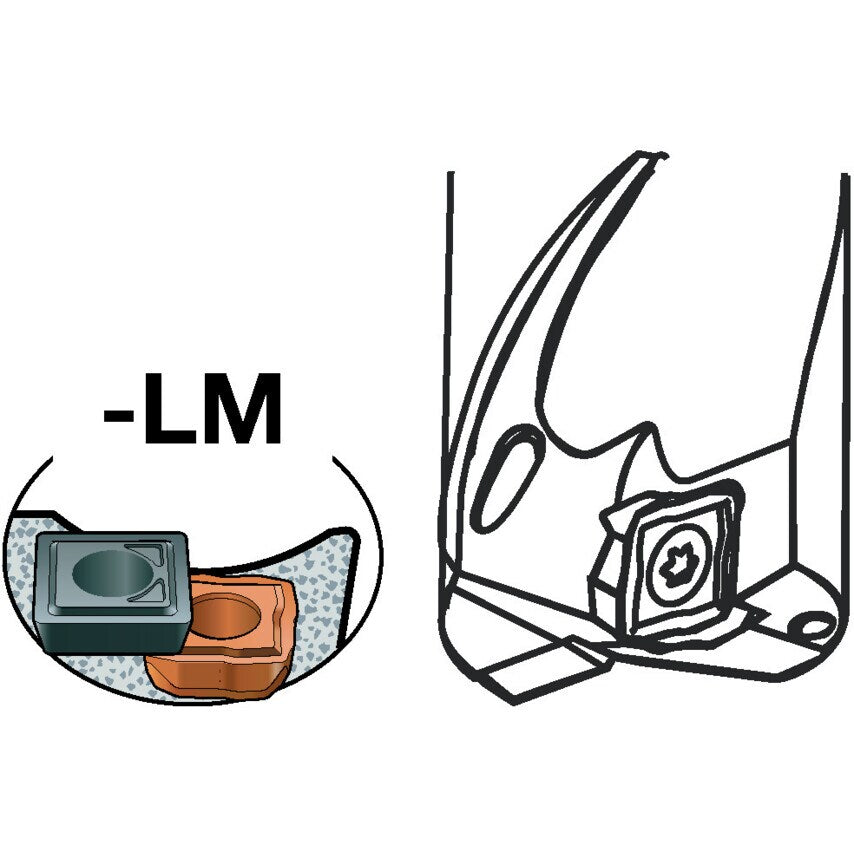 880-04 03 W07H-P-LM Insert Grade H13A