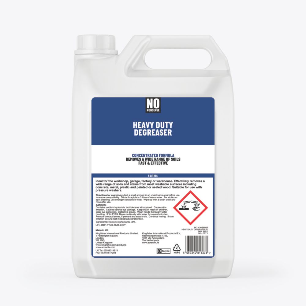 No Nonsense   Degreaser 5Ltr