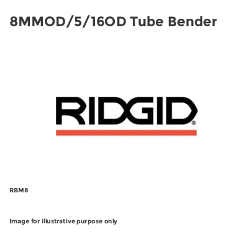 8MMOD/5/16OD Tube Bender