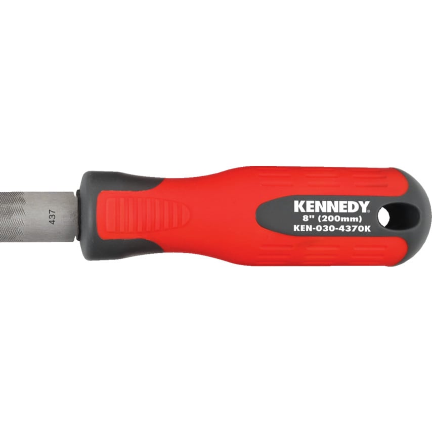 8" (200MM) H/Round Second Engineers File + Handle