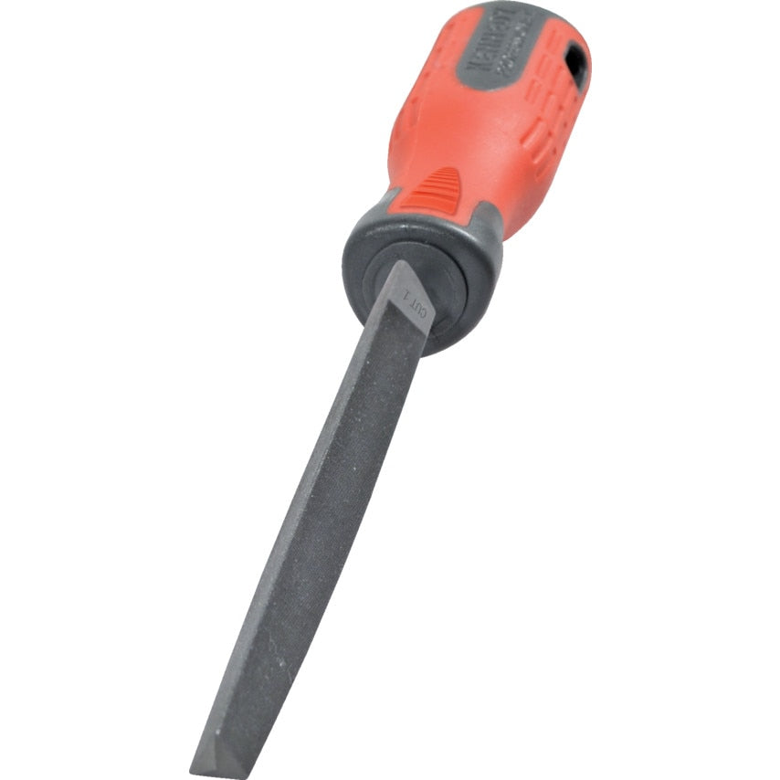 8" (200MM) Triangular Three-cut File C/W Handle