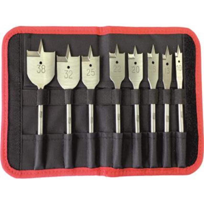 8 Piece Flat Bit Set - DFB8SET