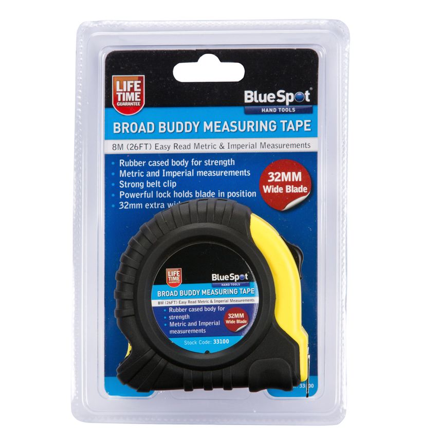 8m Extra-wide Blade Tape Measure