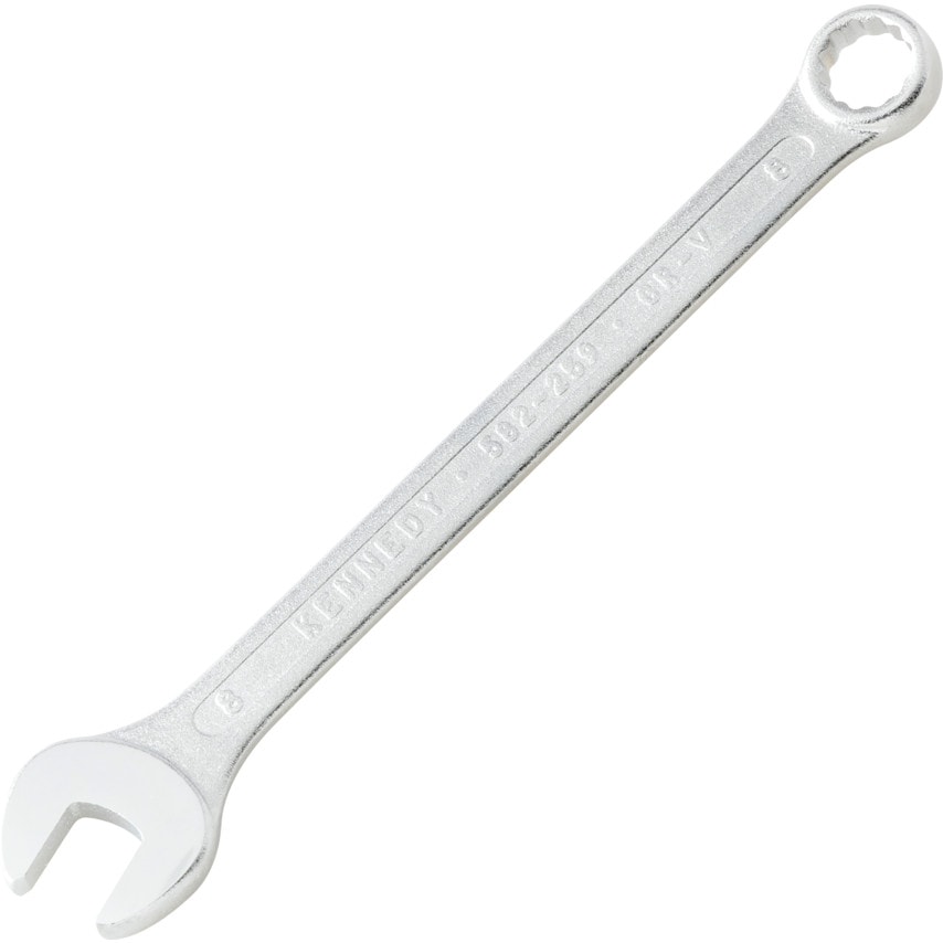8mm Chrome Vanadium Combination Spanner