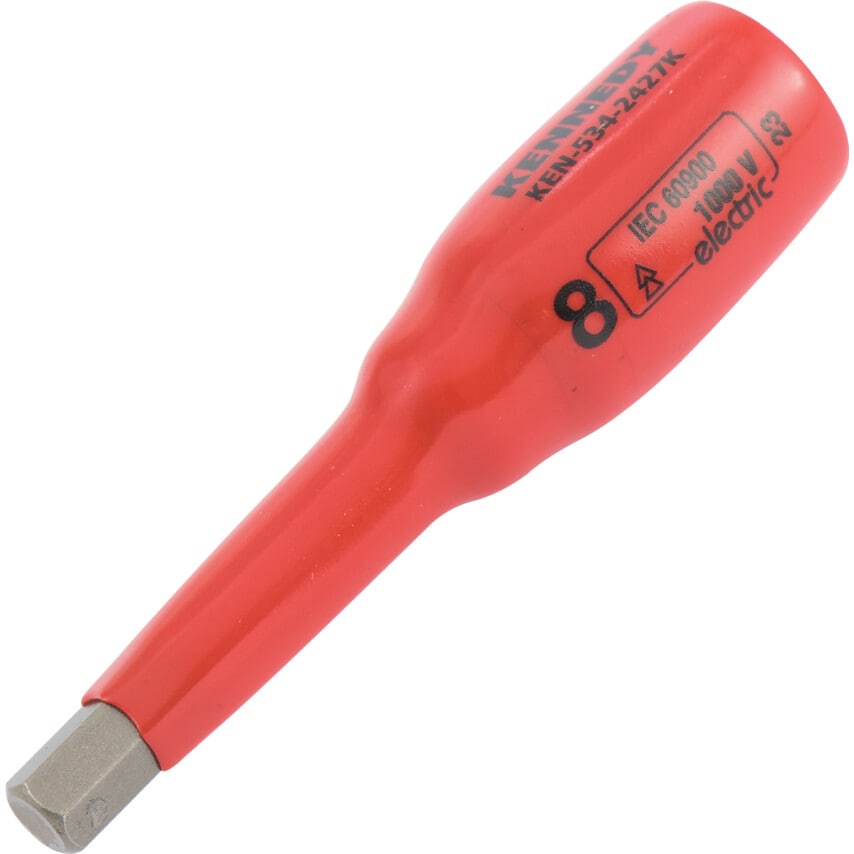 8mm Insulated Deep Hexagonal Socket 3/8" SQ/DR - 1000 V