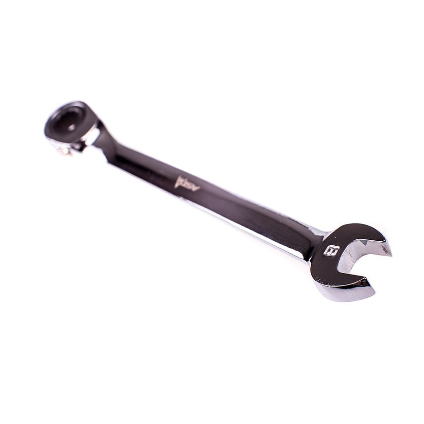 8mm Ratchet Combination Spanner Reversible Metric 72 Teeth 15 Offset
