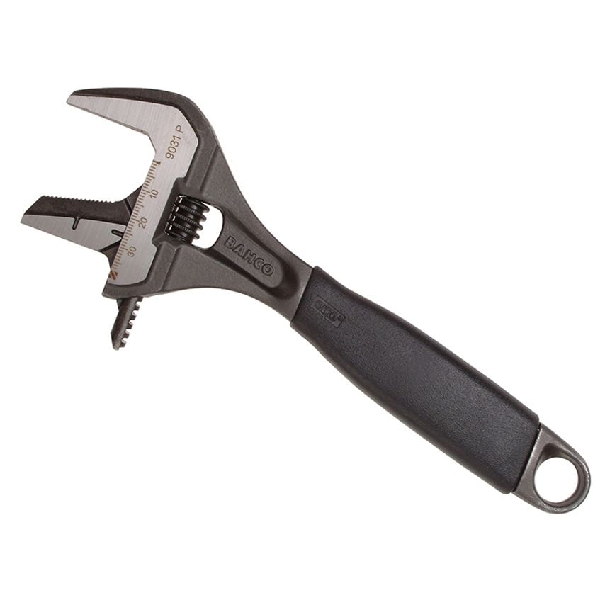 9031P Black ERGO Adjustable Wrench 200mm (8in) BAH9031P