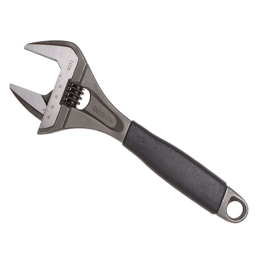 9033 ERGO Extra Wide Jaw Adjustable Wrench 250mm BAH9033