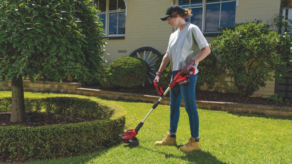 Einhell  GE-CT 18/28 Li TC-Solo 18V Li-Ion Power X-Change  Cordless Grass Trimmer with Cart - Bare
