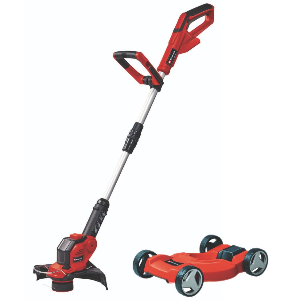 Einhell  GE-CT 18/28 Li TC-Solo 18V Li-Ion Power X-Change  Cordless Grass Trimmer with Cart - Bare