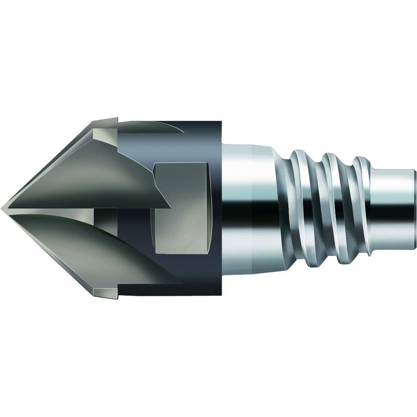 90 solid carbide chamfer mill H3E58318-E16-16