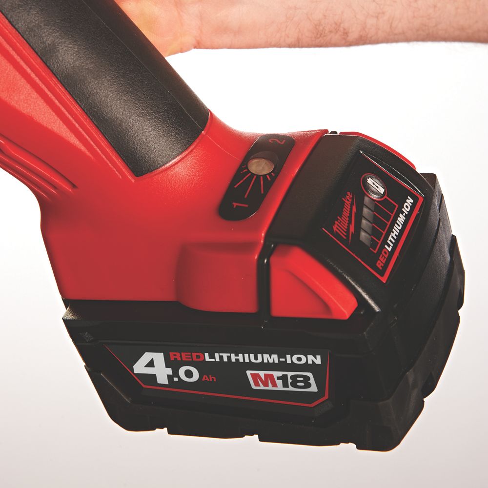 Milwaukee HD18JSB-402C 18V 2 x 4.0Ah Li-Ion RedLithium  Cordless Body-Grip Jigsaw