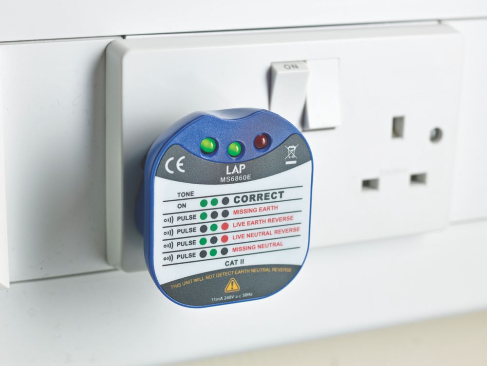 LAP  16A Socket Tester 230V AC