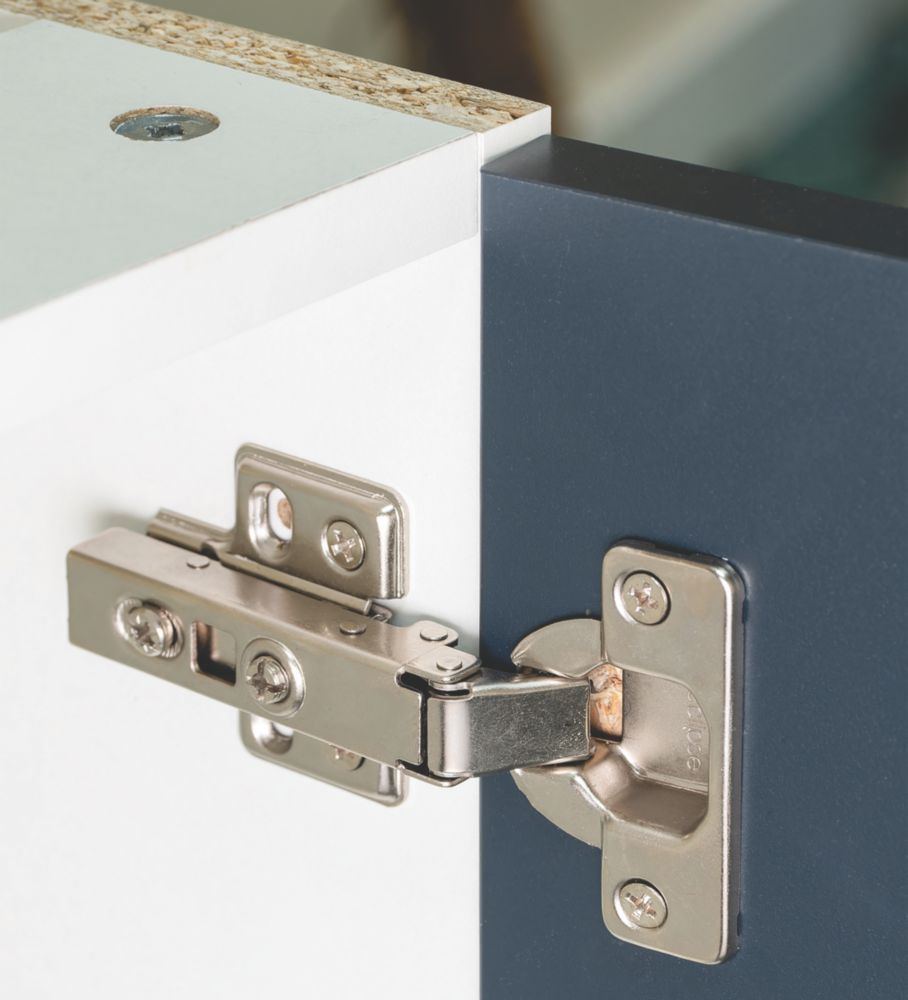 Eclipse 99020 Steel 105ř Soft Close 3D Adjustable Cabinet Hinges 64mm 2 Pack
