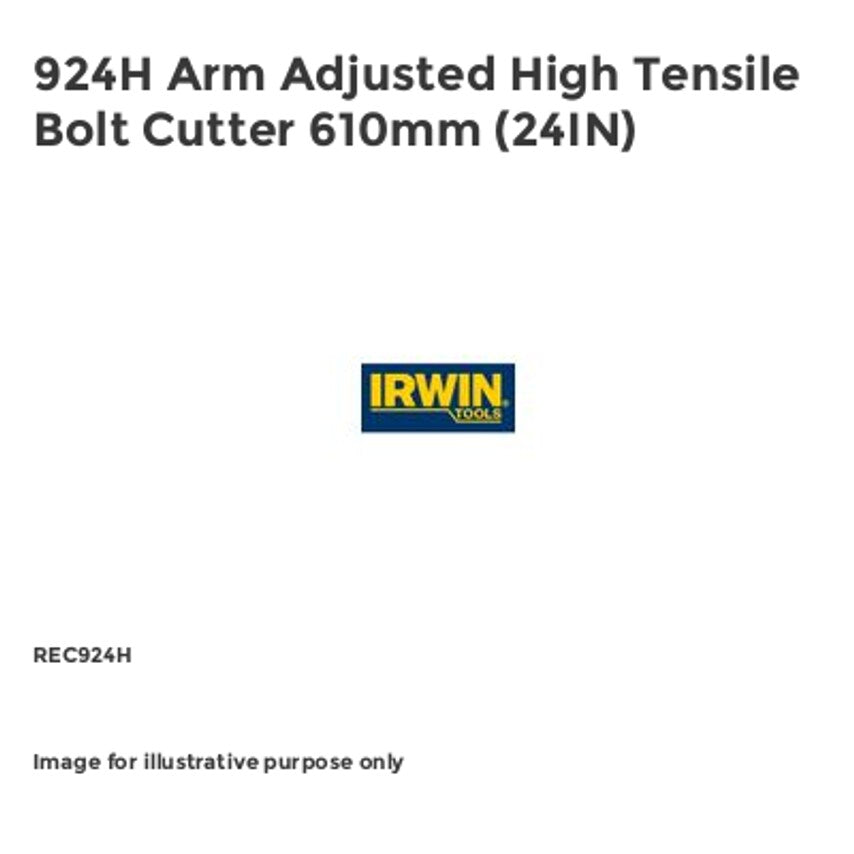 924H Arm Adjusted High Tensile Bolt Cutter 610mm (24IN)