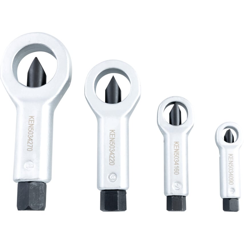 9-27mm Steel Nut Splitters (4-Set)