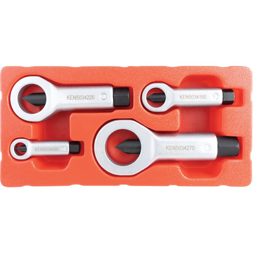 9-27mm Steel Nut Splitters (4-Set)