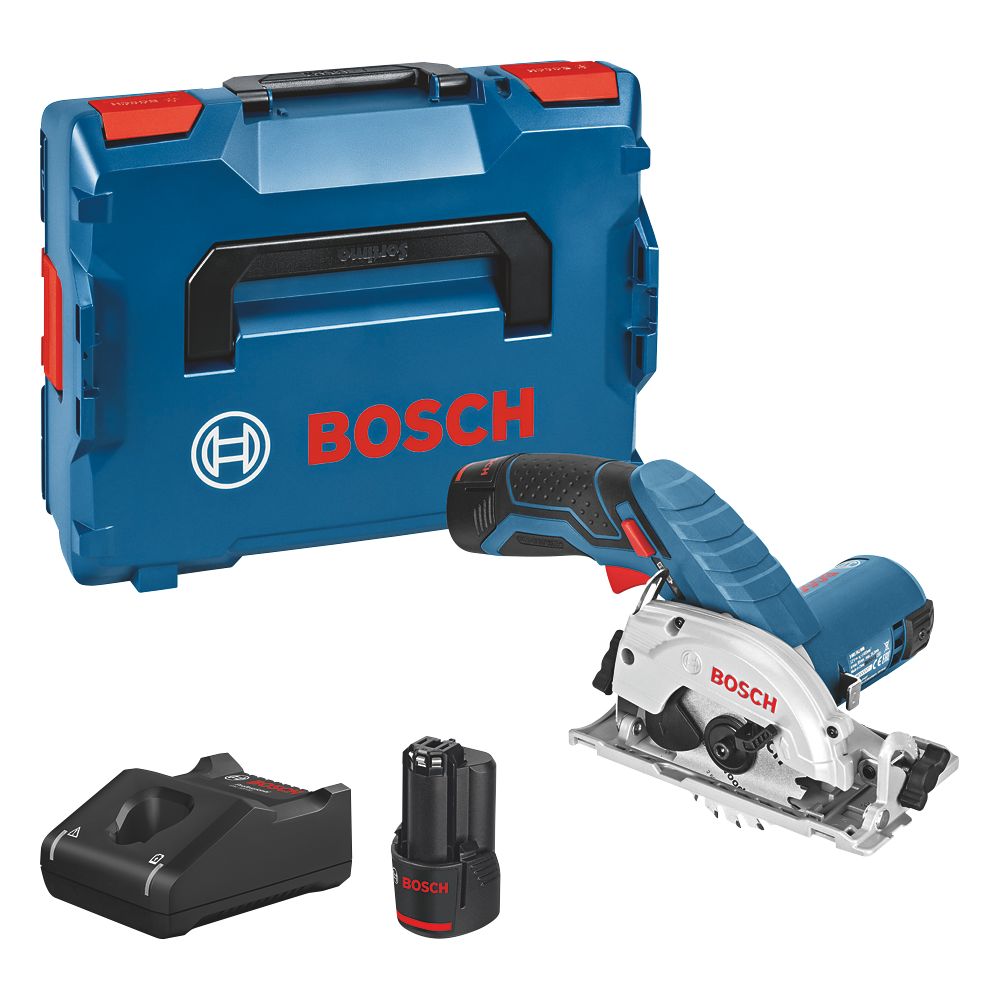Bosch GKS 12V-26 85mm 12V 2 x 2.0Ah Li-Ion Coolpack  Cordless Circular Saw