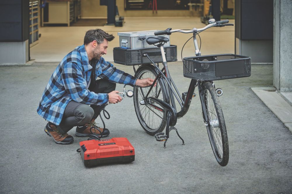 Einhell TE-AC 36/8 Li OF Set-Solo 36 (2x18)V Li-Ion Power X-Change  Cordless Portable Compressor - Bare