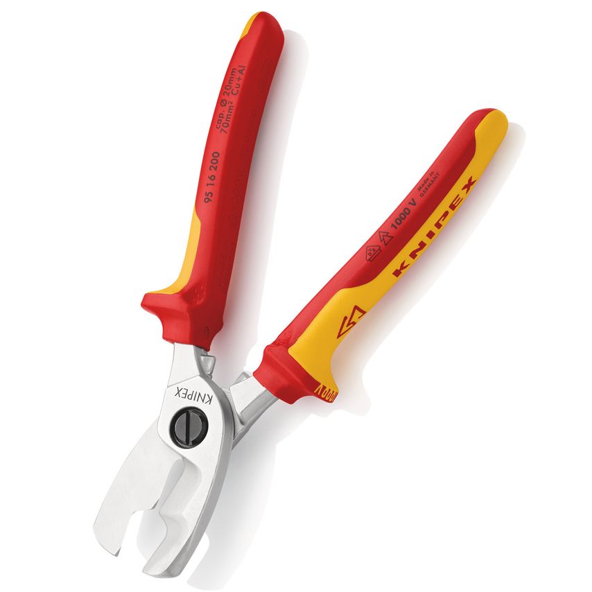 9516200SB Cable Shears with Twin Cutting Edge VDE 1000V 200mm