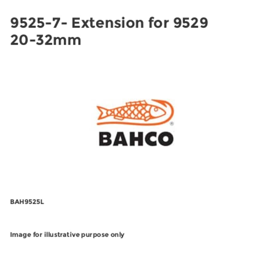 9525-7- Extension for 9529 20-32mm BAH9525L
