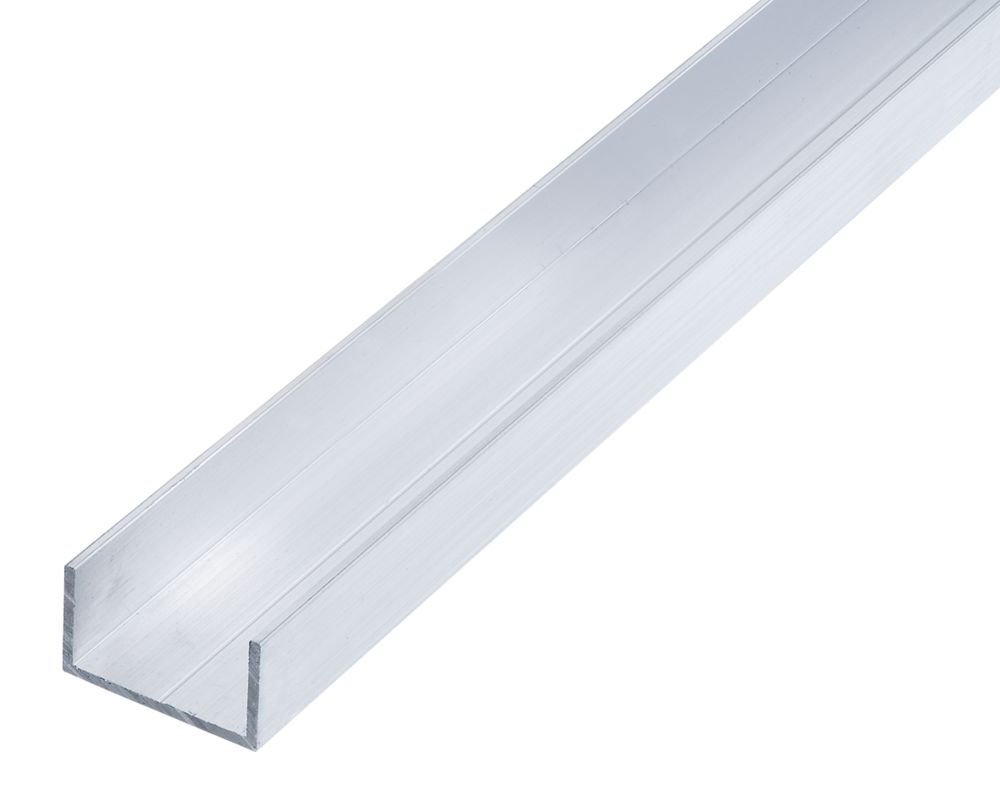 Rothley Aluminium U-Profile 1000mm x 20mm x 12mm