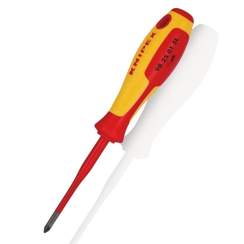 982501SL Slim Pozidriv PZ1 Screwdriver VDE 187mm