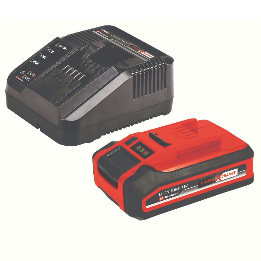 Einhell GE-CM 18/30 Li 18V 1 x 3.0Ah Li-Ion Power X-Change Brushless Cordless 30cm Lawn Mower