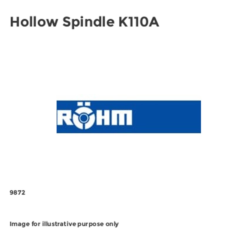 9872 Hollow Spindle K110A