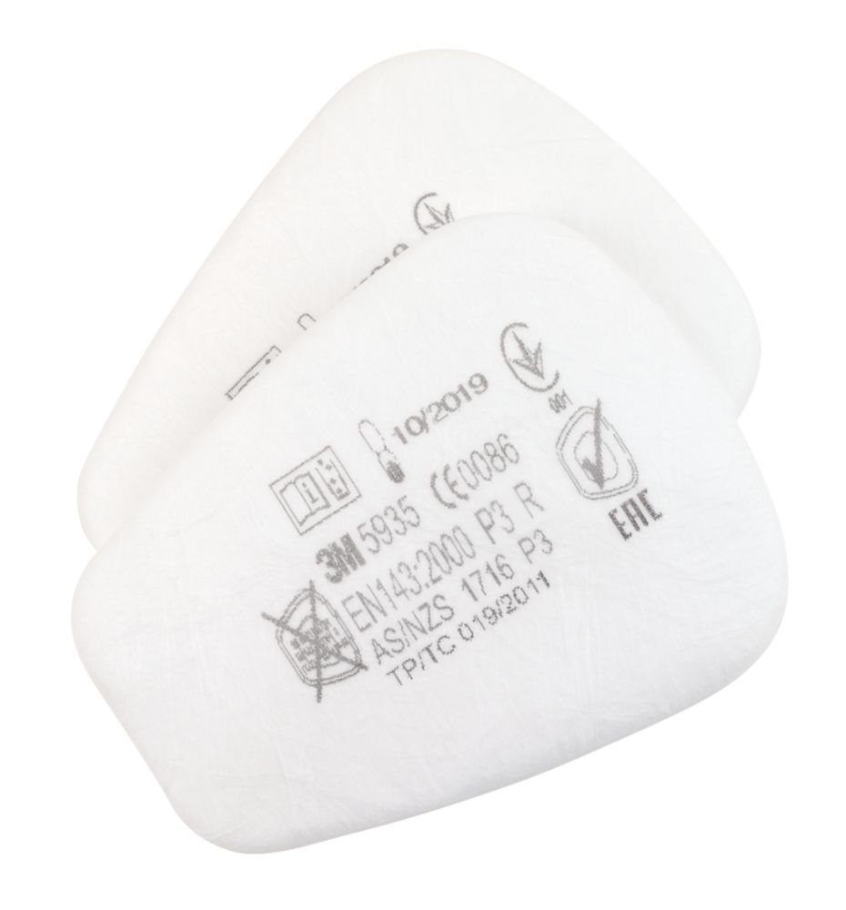 3M 5935 Particulate Filters P3R 2 Pack