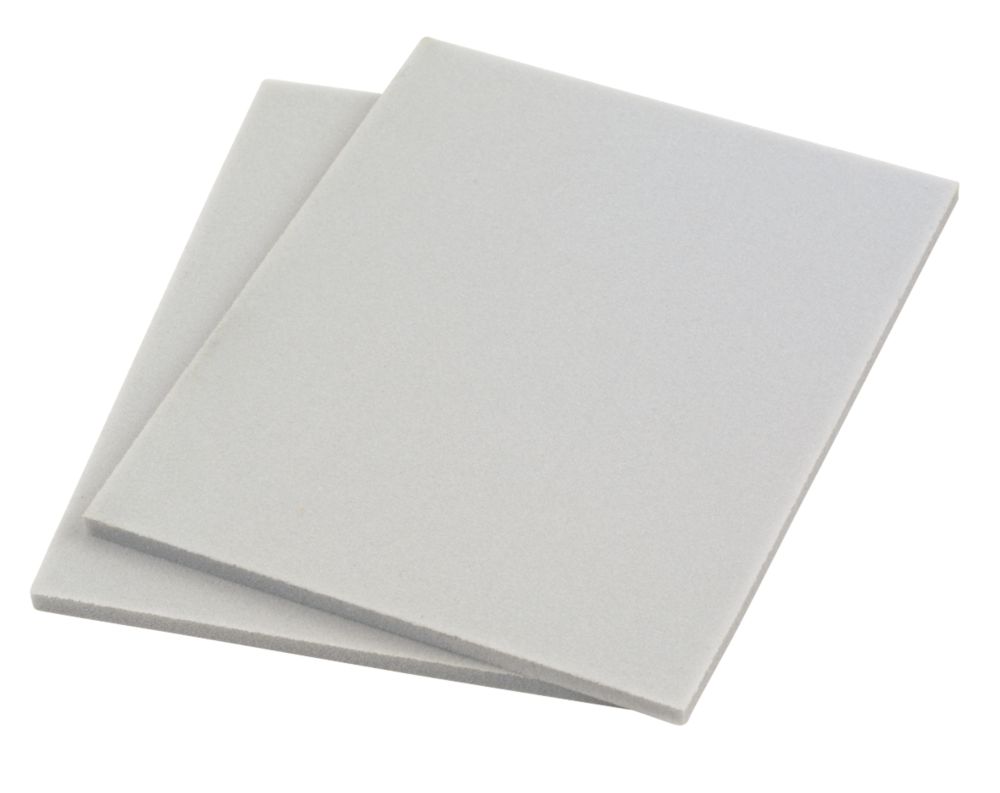 Norton  180 /220 Grit Multi-Material Contour Sanding Pads 140mm x 115mm 2 Pack