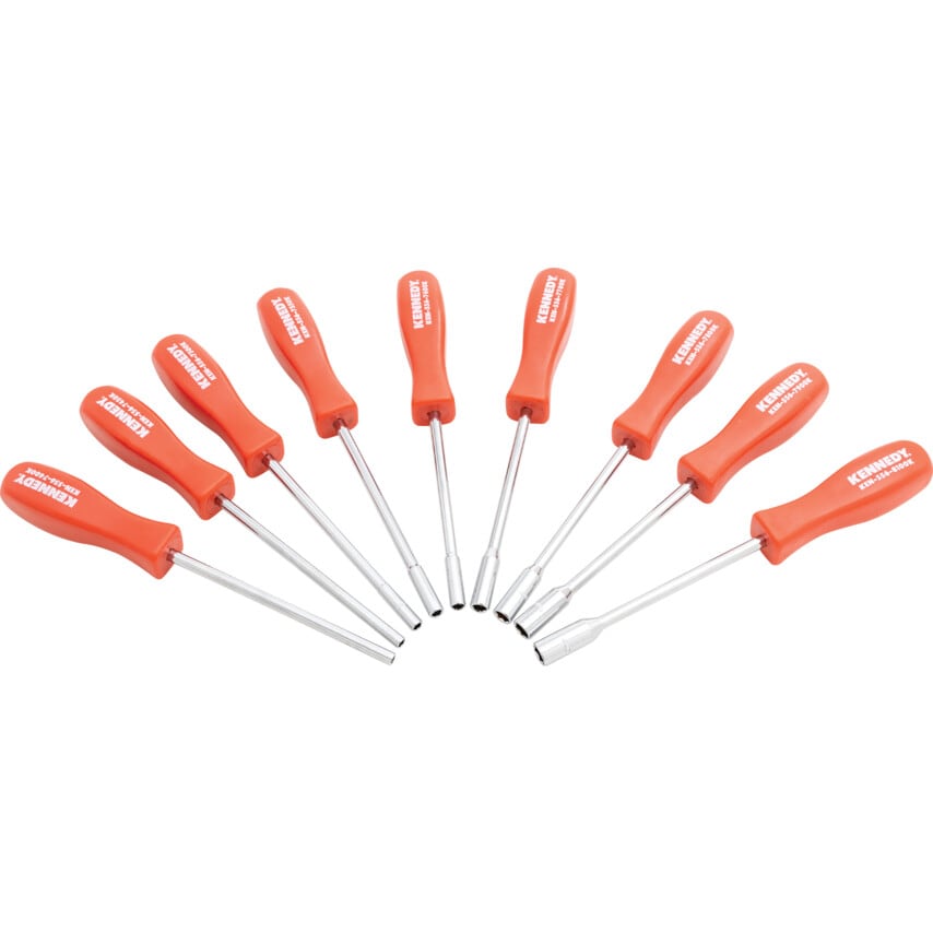 9-Piece Metric Nut Spinner Set