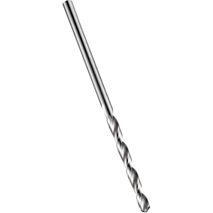 A002S 3.50MM HSS Straight Shank Jobber Drill - TiN Tipped -Pouch Pack