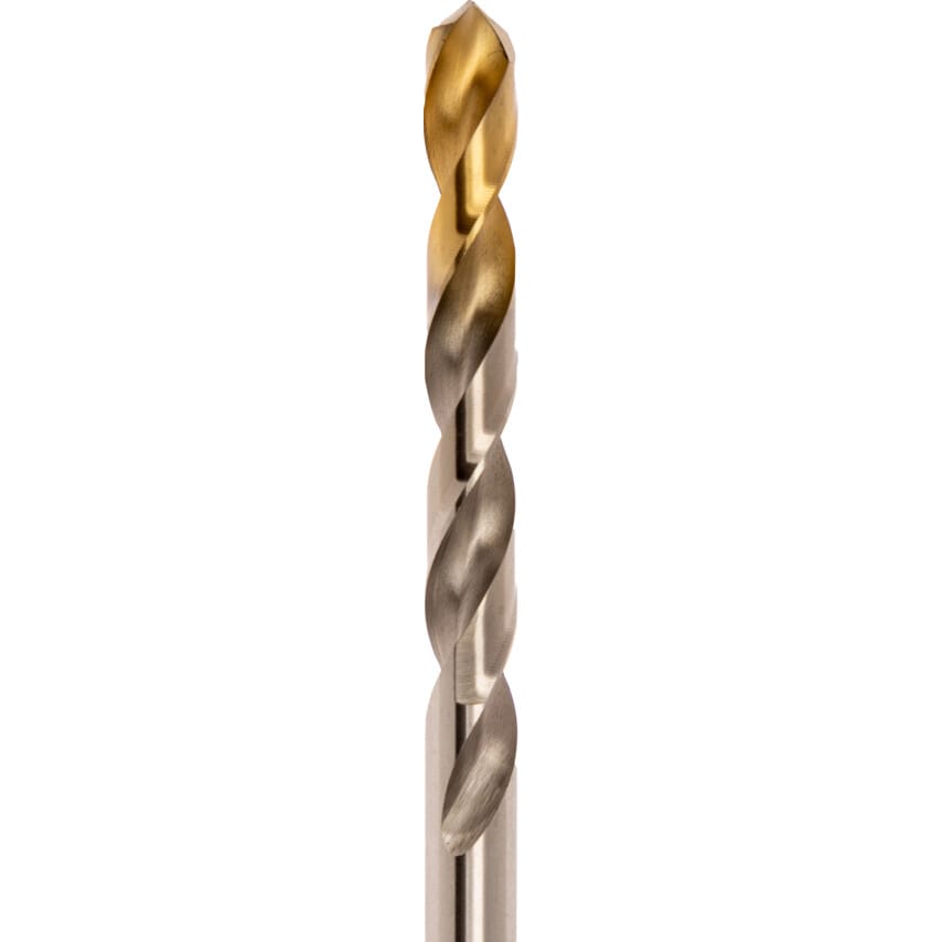 A002 10.00MM HSS TiN S/S Jobber Drill